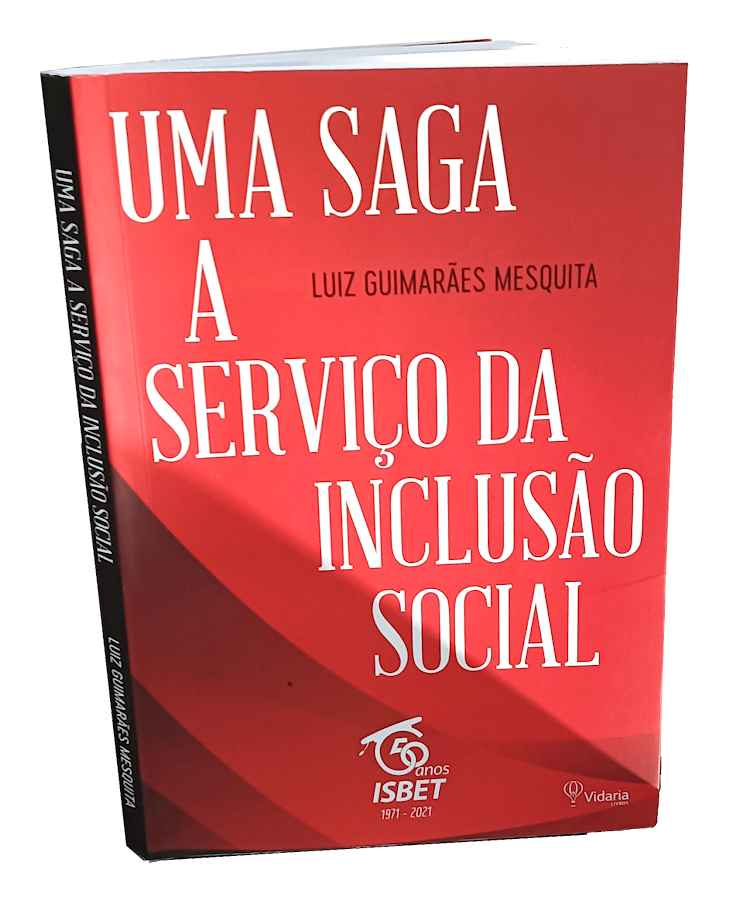 Capa do livro Uma Saga a Serviço da Inclusão Social